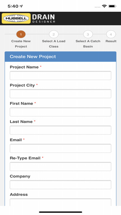 Emulate iPhone app Polycast Drain Designer using MyAndroid