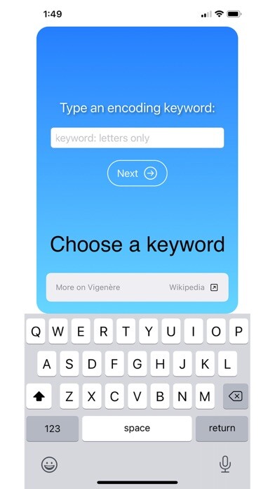Emulate iPhone app Poly Cipher using MyAndroid Emulate iPhone app Poly Cipher using MyAndroid