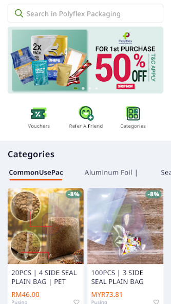 Run android online APK Polyflex Packaging from MyAndroid or emulate Polyflex Packaging using MyAndroid