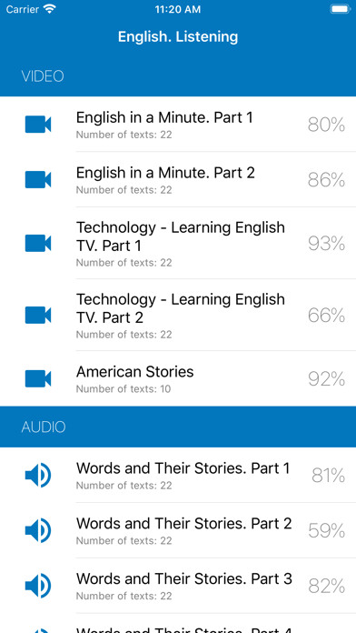 Emulate iPhone app Polyglot - English Listening using MyAndroid Emulate iPhone app Polyglot - English Listening using MyAndroid