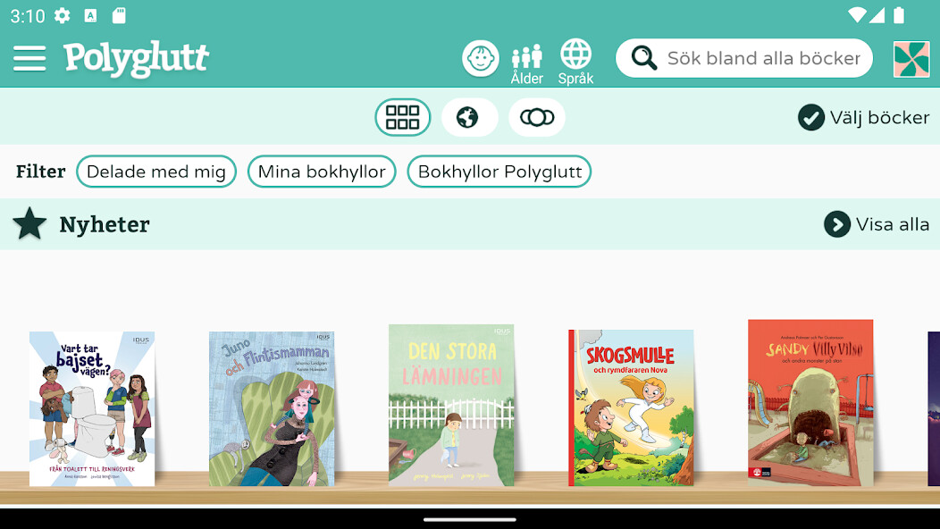 Emulate iPhone app Polyglutt using MyAndroid