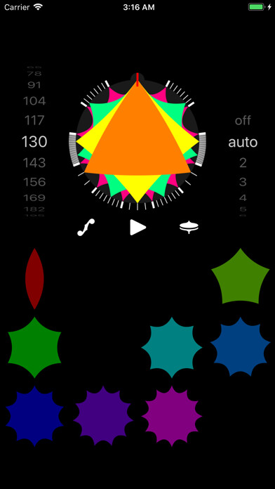 Emulate iPhone app Polygonome using MyAndroid