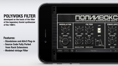 Emulate iPhone app PolyIvoks Filter using MyAndroid