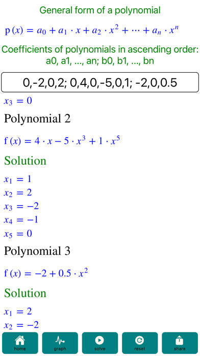 Emulate iPhone app Polynomial-Solver using MyAndroid Emulate iPhone app Polynomial-Solver using MyAndroid