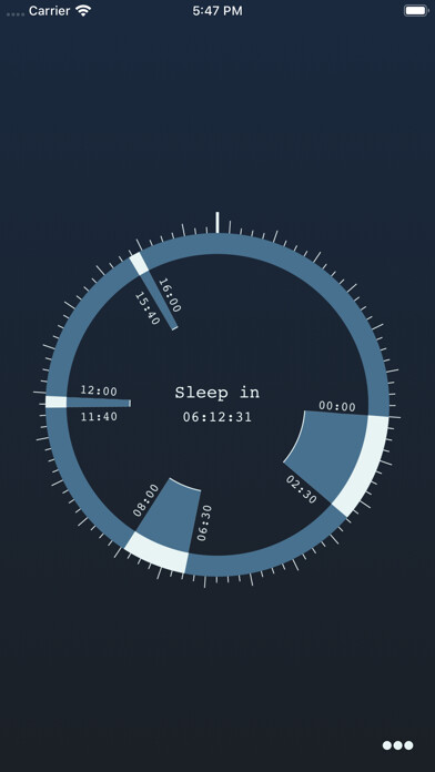 Emulate iPhone app Polyphasic sleep using MyAndroid