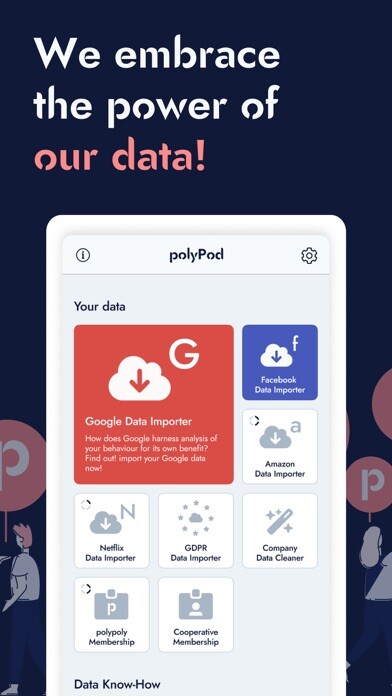 Emulate iPhone app polyPod - Protect your Privacy using MyAndroid