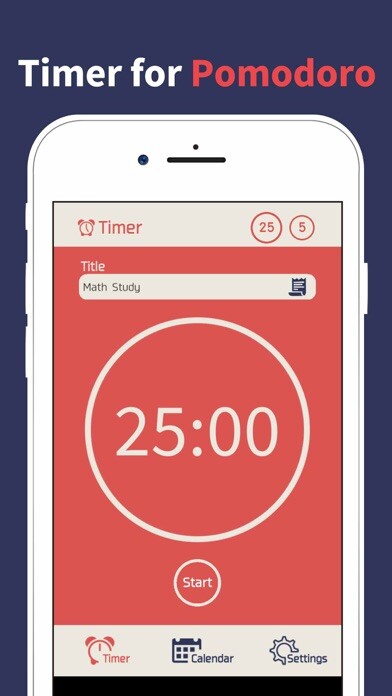 Emulate iPhone app PomodoroTimer - Focus to do using MyAndroid Emulate iPhone app PomodoroTimer - Focus to do using MyAndroid