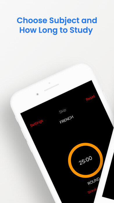 Emulate iPhone app PomTracker - Pomodoro Timer using MyAndroid Emulate iPhone app PomTracker - Pomodoro Timer using MyAndroid