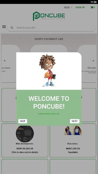 Run android online APK Poncube from MyAndroid or emulate Poncube using MyAndroid