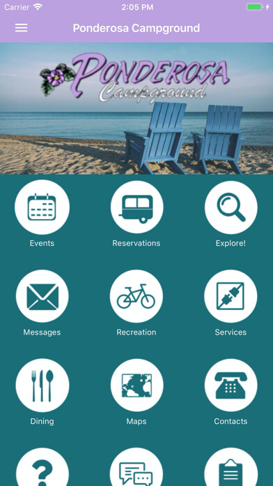 Run android online APK Ponderosa Campground from MyAndroid or emulate Ponderosa Campground using MyAndroid
