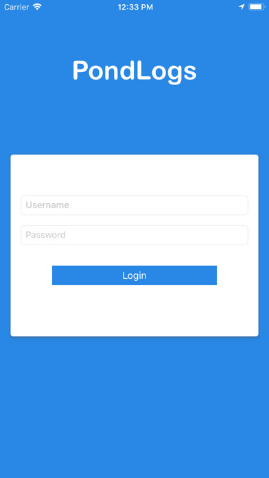 Emulate iPhone app PondLogs using MyAndroid Emulate iPhone app PondLogs using MyAndroid