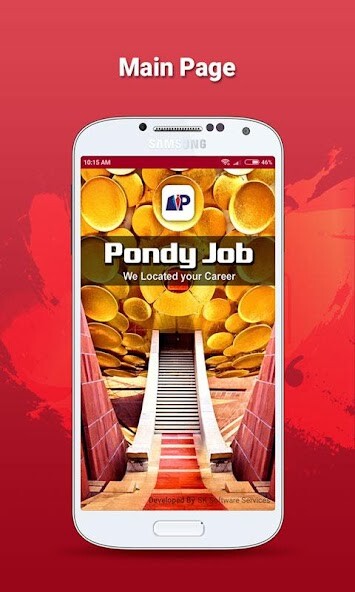 Run android online APK Pondy Job from MyAndroid or emulate Pondy Job using MyAndroid