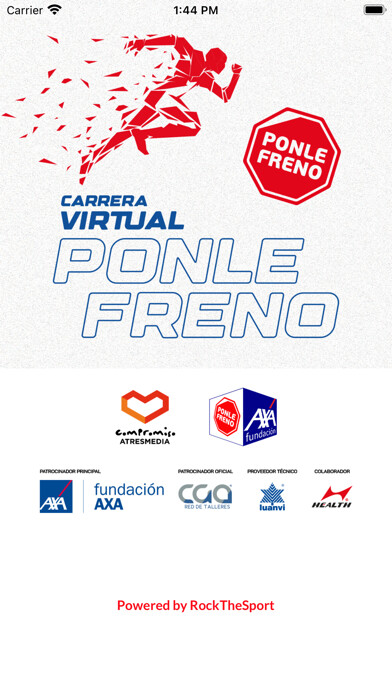 Emulate iPhone app Ponle Freno Virtual App using MyAndroid