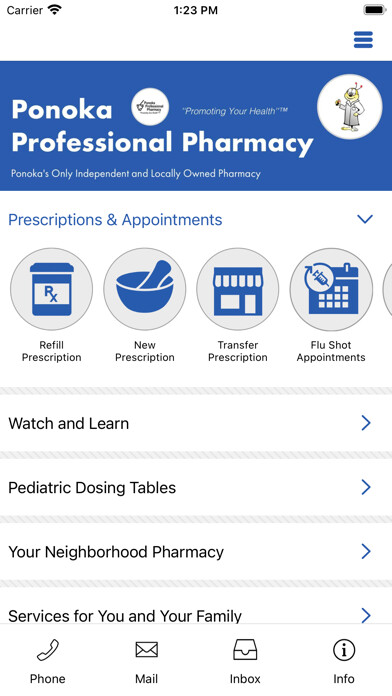 Run android online APK Ponoka Pharmacy from MyAndroid or emulate Ponoka Pharmacy using MyAndroid