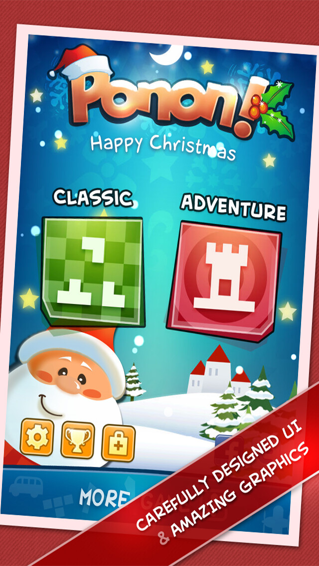 Emulate iPhone app Ponon! Deluxe using MyAndroid