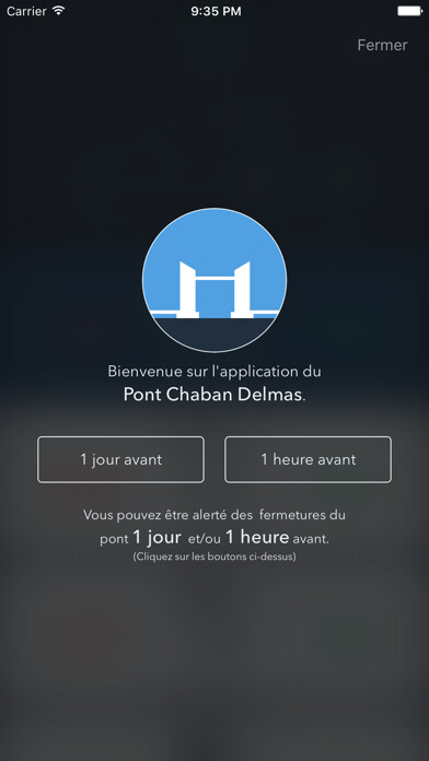 Emulate iPhone app Pont Chaban using MyAndroid