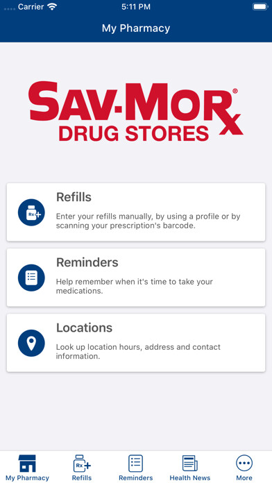 Emulate iPhone app Pontiac Trail Pharmacy using MyAndroid Emulate iPhone app Pontiac Trail Pharmacy using MyAndroid