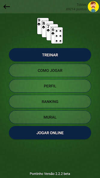 Run android online APK Pontinho - Jogo de Cartas Online from MyAndroid or emulate Pontinho - Jogo de Cartas Online using MyAndroid
