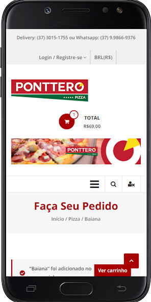 Emulate Android APK Ponttero Pizza Emulate Android APK Ponttero Pizza