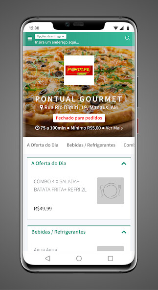 Run android online APK Pontual Gourmet from MyAndroid or emulate Pontual Gourmet using MyAndroid