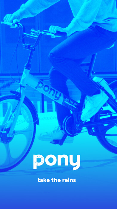 Emulate iPhone app Pony - Bike & Scooter Sharing using MyAndroid