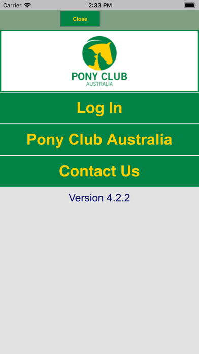 Emulate iPhone app Pony Club Australia using MyAndroid Emulate iPhone app Pony Club Australia using MyAndroid