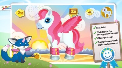Emulate iPhone app PONY GAMES Happytouch® using MyAndroid