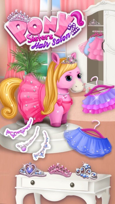 Emulate iPhone app Pony Sisters Hair Salon 2 - Pet Horse Makeover Fun using MyAndroid Emulate iPhone app Pony Sisters Hair Salon 2 - Pet Horse Makeover Fun using MyAndroid