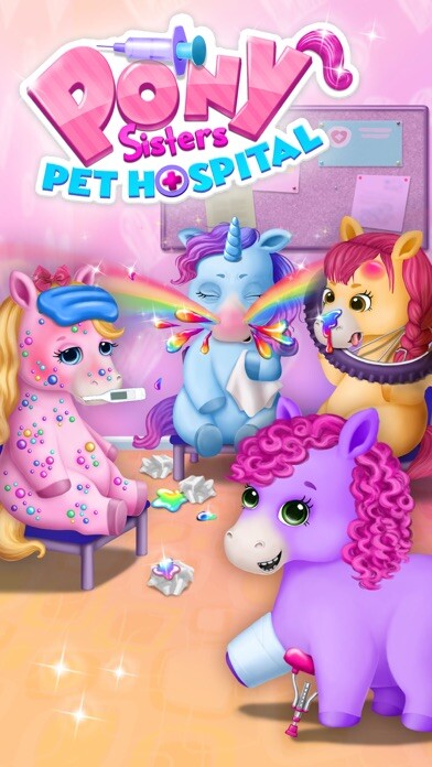 Emulate iPhone app Pony Sisters Pet Hospital - No Ads using MyAndroid Emulate iPhone app Pony Sisters Pet Hospital - No Ads using MyAndroid