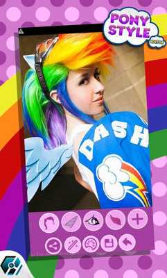 Emulate Android APK Pony Style Photo Editor