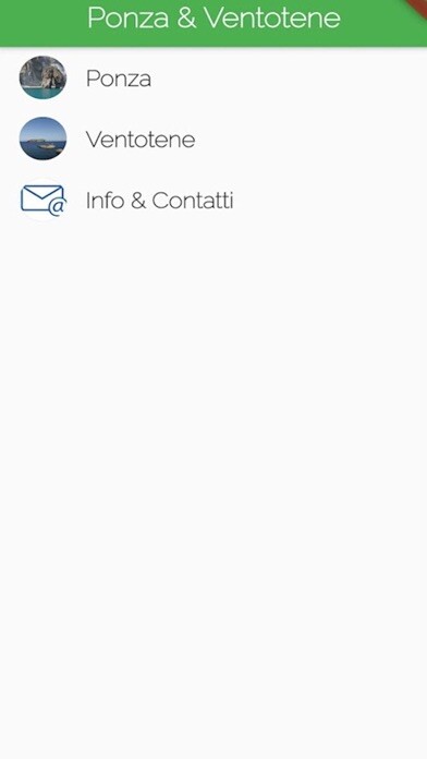 Emulate iPhone app Ponza & Ventotene using MyAndroid Emulate iPhone app Ponza & Ventotene using MyAndroid