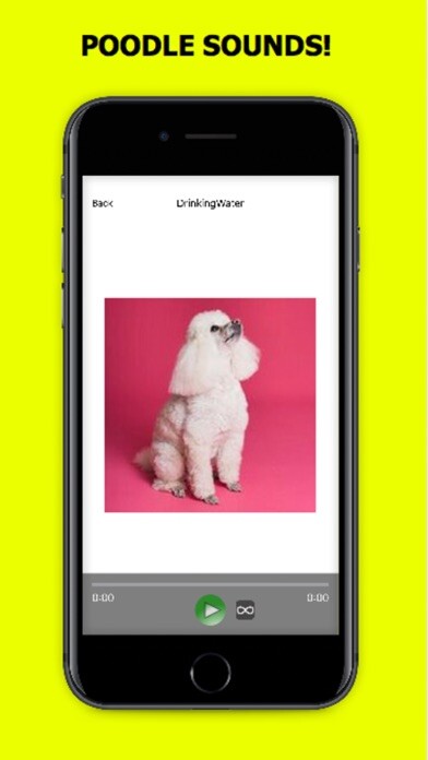 Emulate iPhone app Poodle Sounds & Dog Sounds! using MyAndroid