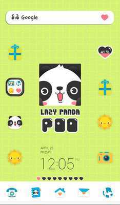 Emulate Android APK poo dodol launcher theme