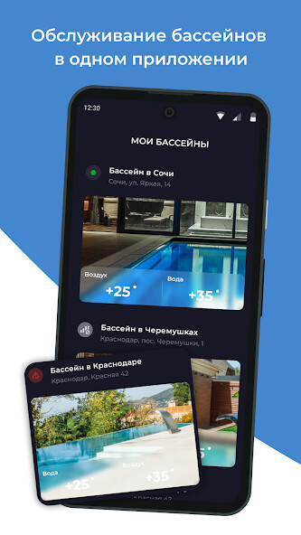 Emulate iPhone app Pool Director 3.0 using MyAndroid