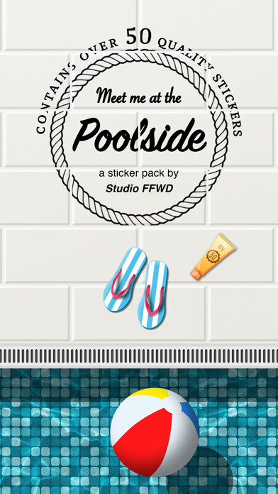 Emulate iPhone app Poolside Stickers using MyAndroid Emulate iPhone app Poolside Stickers using MyAndroid