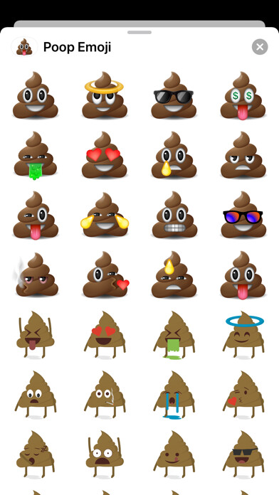 Emulate iPhone app Poop Emoji Stickers - PRO HD using MyAndroid Emulate iPhone app Poop Emoji Stickers - PRO HD using MyAndroid