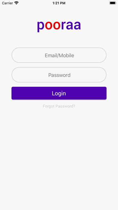 Emulate iPhone app Pooraa using MyAndroid Emulate iPhone app Pooraa using MyAndroid