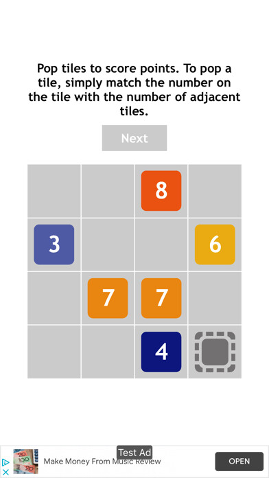 Emulate iPhone app Pop 8 using MyAndroid