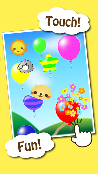 Emulate iPhone app Pop Balloons for Babies! -Free using MyAndroid Emulate iPhone app Pop Balloons for Babies! -Free using MyAndroid