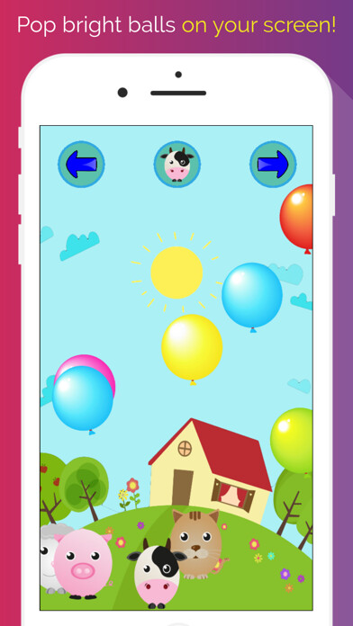 Emulate iPhone app Pop Balloons with Animals Lite using MyAndroid Emulate iPhone app Pop Balloons with Animals Lite using MyAndroid