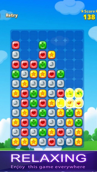 Emulate iPhone app Pop Block Color - Tap Cube using MyAndroid