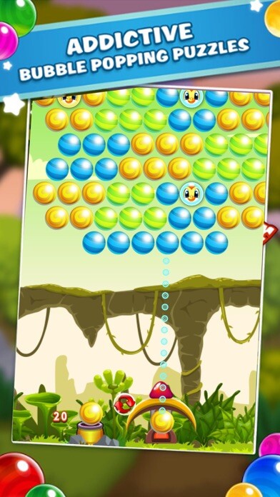 Emulate iPhone app Pop Bust Bubble using MyAndroid