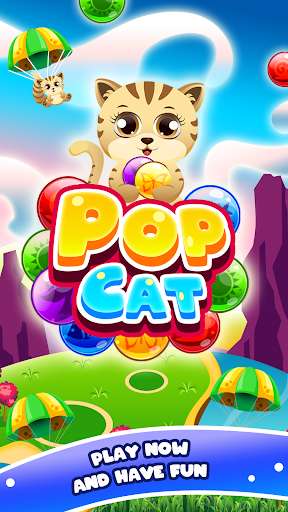 Run android online APK Pop Cat - Bubble shooter game from MyAndroid or emulate Pop Cat - Bubble shooter game using MyAndroid