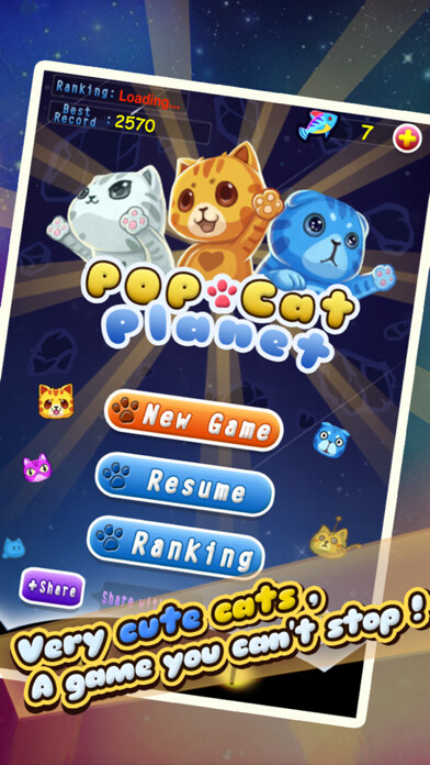 Emulate iPhone app Pop Cat : Planet using MyAndroid Emulate iPhone app Pop Cat : Planet using MyAndroid