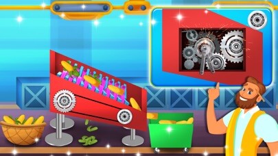Emulate iPhone app Popcorn Food Factory using MyAndroid