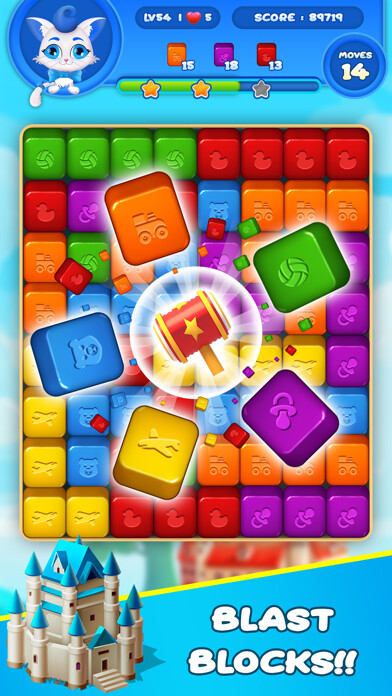 Emulate iPhone app Pop Cubes : Match 2 & Blast using MyAndroid Emulate iPhone app Pop Cubes : Match 2 & Blast using MyAndroid