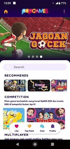 Run android online APK PopGames from MyAndroid or emulate PopGames using MyAndroid