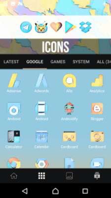 Emulate Android APK POP - Icon Pack Emulate Android APK POP - Icon Pack