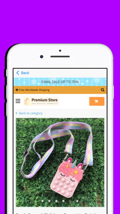Emulate iPhone app Pop It Bags using MyAndroid Emulate iPhone app Pop It Bags using MyAndroid