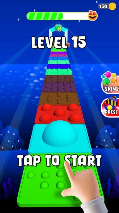Emulate iPhone app Pop it fidgets step up using MyAndroid Emulate iPhone app Pop it fidgets step up using MyAndroid